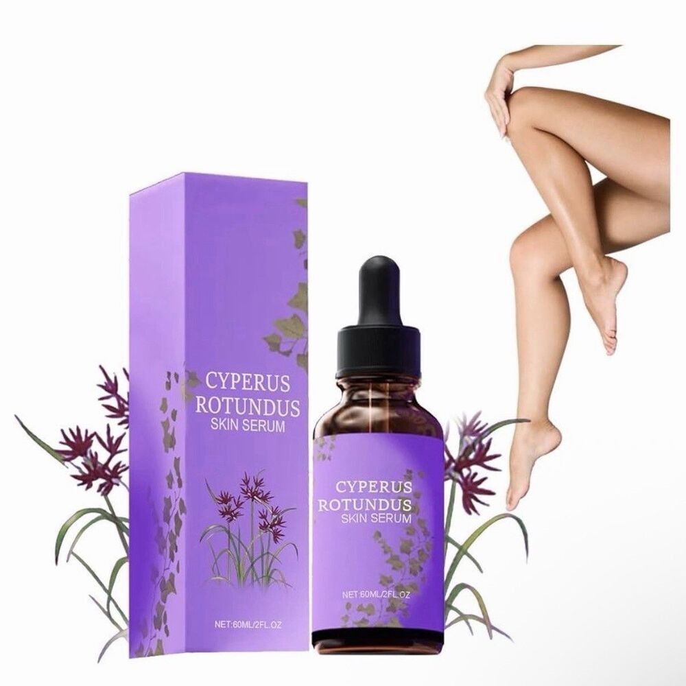CyperGlow Cyperus Rotundus Skin Serum, 2 oz/60 ML Gentle Hair Removal NIB